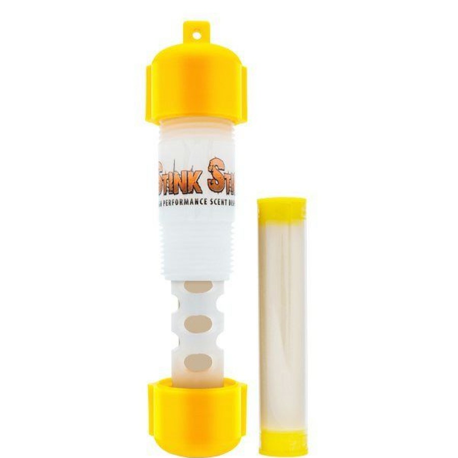 Scents & Scent Eliminators * | Conquest Scents Conquest Scent Stink Stick Scent Dispenser Yellow With Evercalm .75 Oz 16004