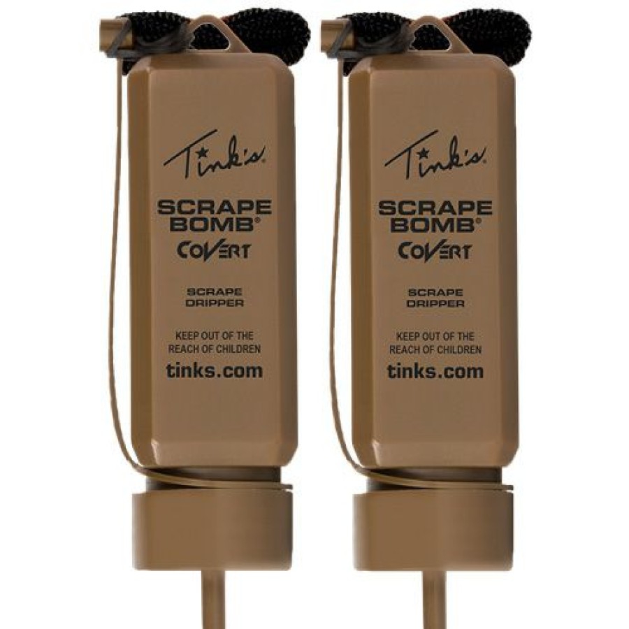 Scents & Scent Eliminators * | Tink'S Scents Tink'S Scents Scrape Drippers Covert Brown Scrape Bomb 2 Pack W5104