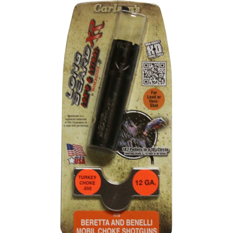 Shooting Supplies * | Carlson'S Choke Tubes Carlson'S Choke Tubes Beretta Benelli Mobil Long Beard Xr Turkey Choke Tubes .650 12Ga 70130