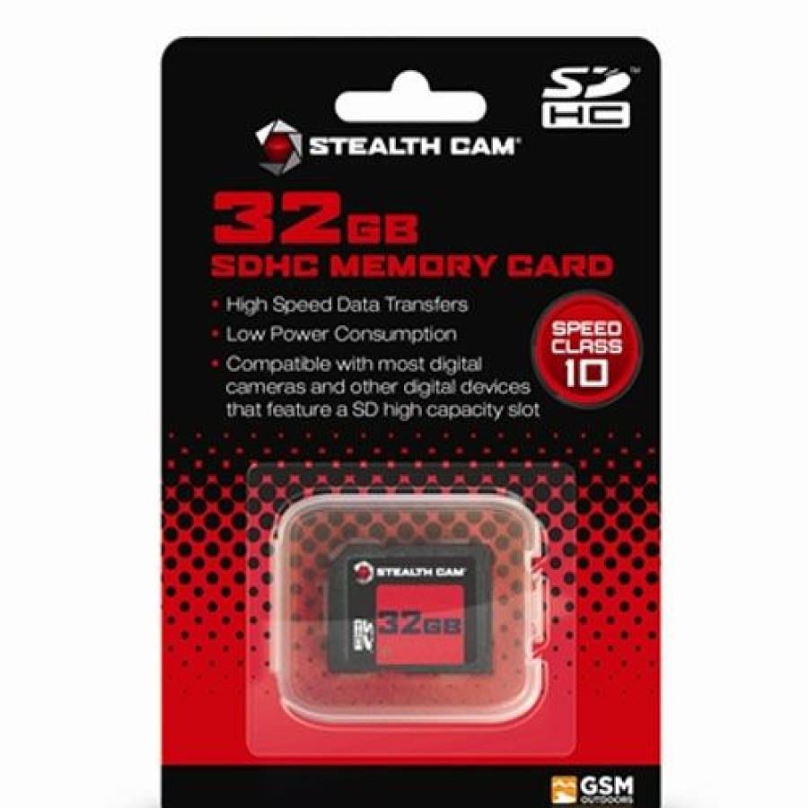 Cameras & Accessories * | Stealth Cam Sd Hc Memory Card 32Gb Single Pack Stc-32Gb