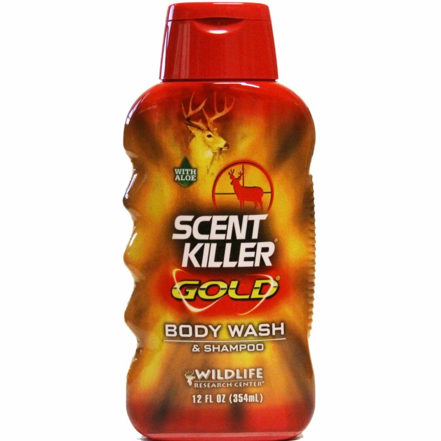 Scents & Scent Eliminators * | Wildlife Research Center Scent Killer Gold Body Wash & Shampoo 12Oz Bottle 1240