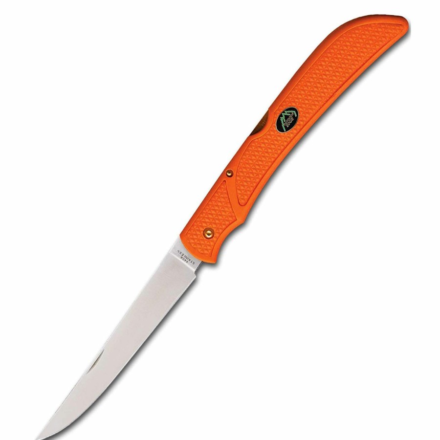 Knives & Tools * | Outdoor Edge Knives Outdoor Edge Fish Fillet & Game Boning Folding Knife With Non-Slip Rubberized Tpr Handle, Nylon Sheath, Pocket Clip Fbb-2