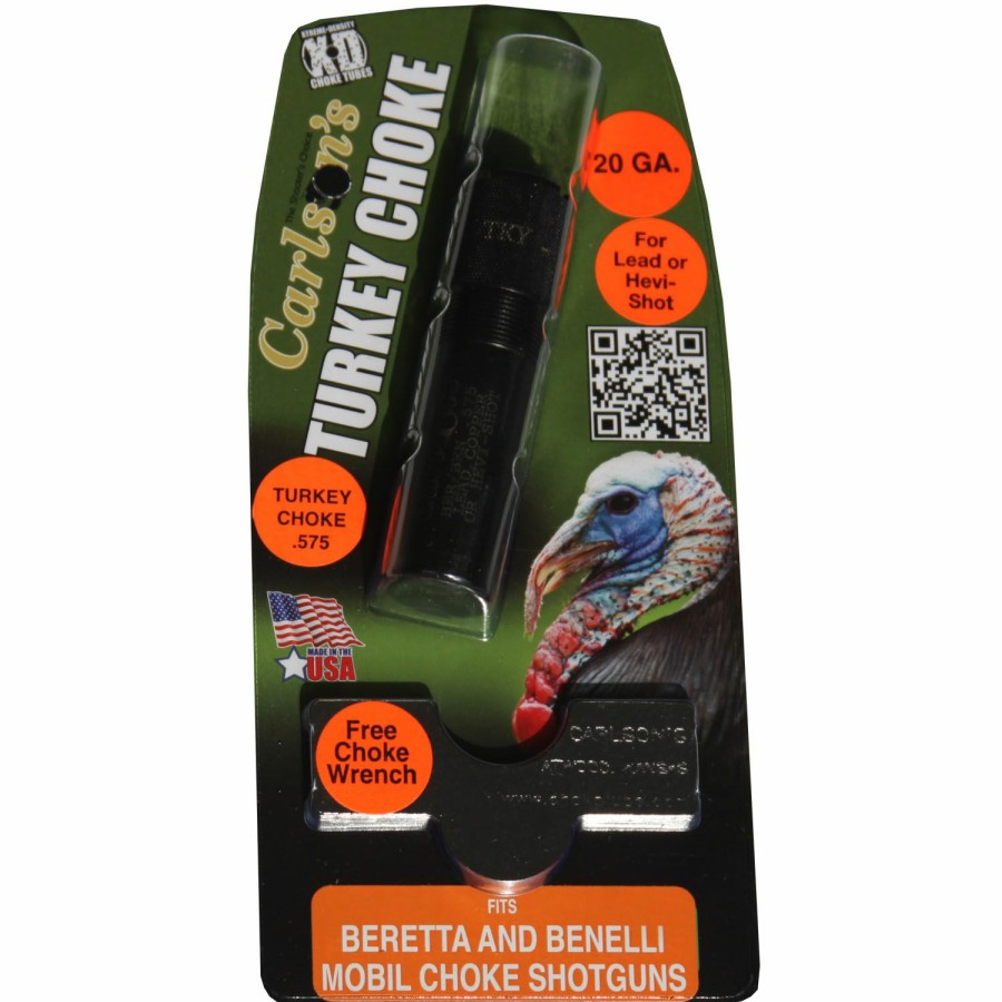 Shooting Supplies * | Carlson'S Choke Tubes Carlson'S Choke Tubes Beretta Benelli Mobil Extended Turkey Choke Tubes 20Ga .575 10304