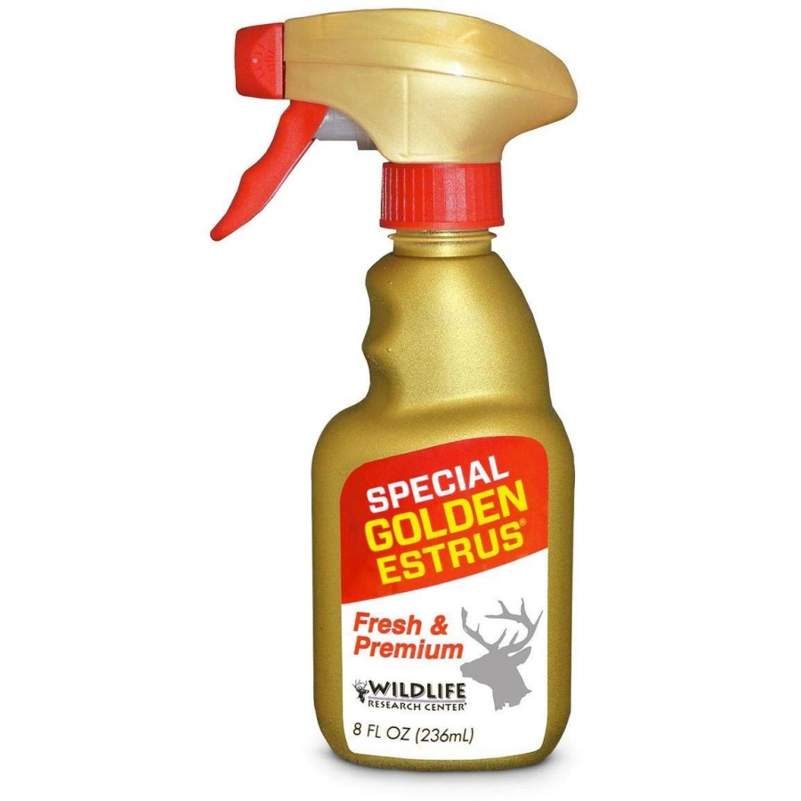 Scents & Scent Eliminators * | Wildlife Research Center Special Golden Estrus Doe Urine 8Oz Bottle The Gold Standard 84058