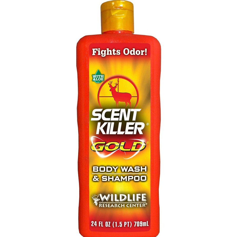 Scents & Scent Eliminators * | Wildlife Research Center Scent Killer Gold Body Wash & Shampoo 24Oz Bottle 1241