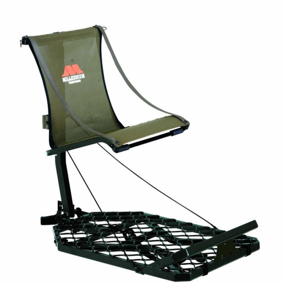 Treestands, Blinds & Accessories * | Millennium Tree Stands Millennium Treestands M150 Monster Hang On Stand -Includes Safe-Link 35 Safety Line M-150-Sl