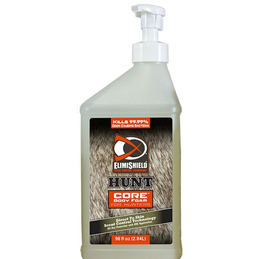 Scents & Scent Eliminators * | Elimishield Hunt Scent Control Elimishield Hunt Core Body Foam Scent-Eliminating Sanitizer For Hunters 96Oz (Unscented)