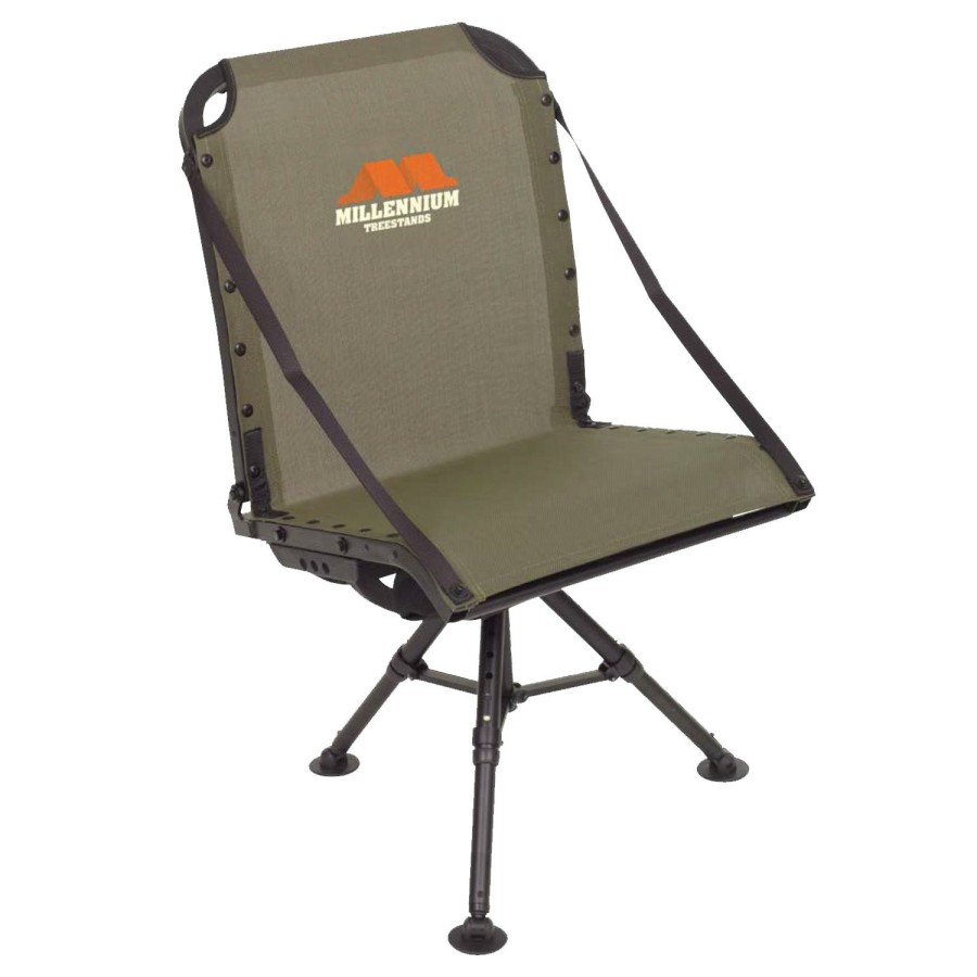 Treestands, Blinds & Accessories * | Millennium Tree Stands Millennium Treestands G100 Shooting Ground Blind Chair G-100-00