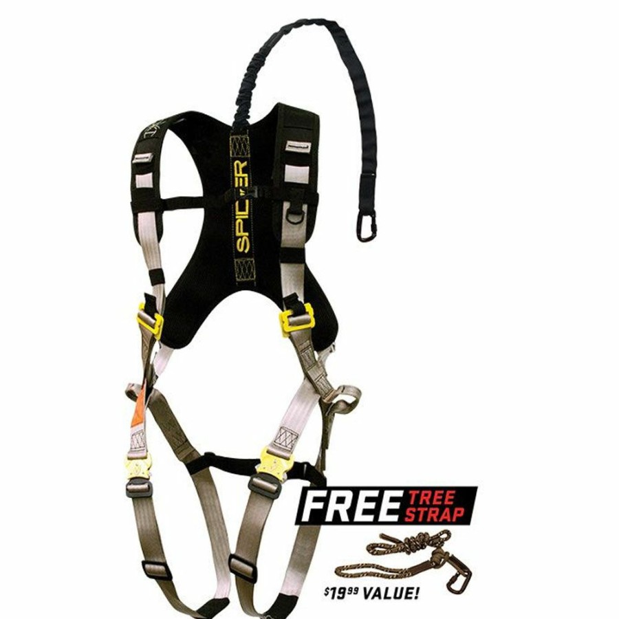 Treestands, Blinds & Accessories * | Tree Spider Harnesses Tree Spider Harness Speed Harness 2X-Large/3X-Large