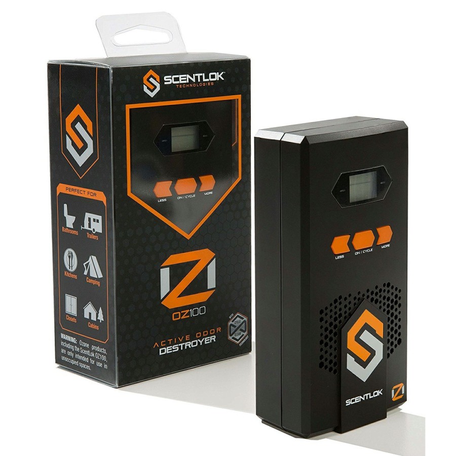 Scents & Scent Eliminators * | Oz Scentlok Technologies Oz Scentlok Oz100 Small Room Ozone Deodorizer Active Odor Destroyer 82915