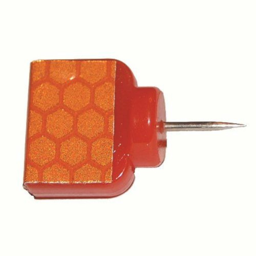 Treestands, Blinds & Accessories * | Hme Products Markers Refelctive Wing Tack 25 Pack Orange Hme-Rwt-25