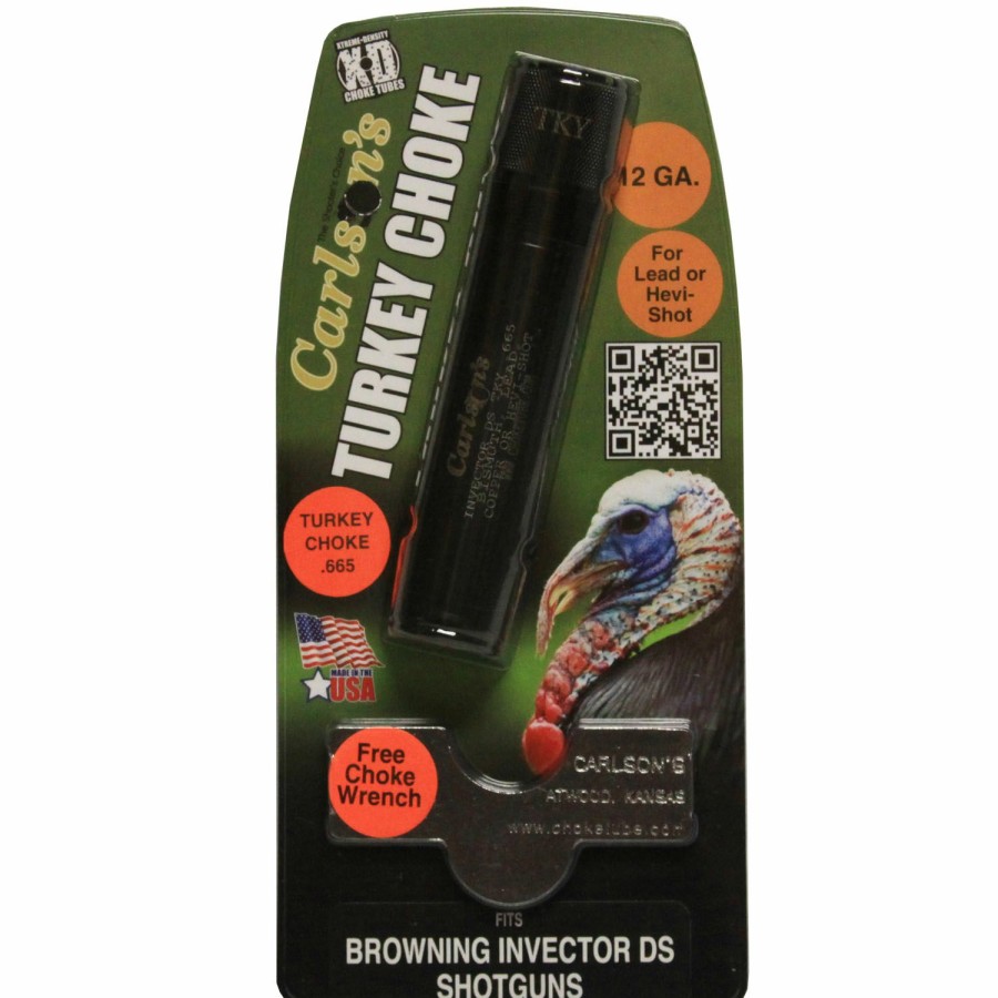 Shooting Supplies * | Carlson'S Choke Tubes Carlson'S Choke Tubes Browning Invector Ds Extended Turkey Choke Tubes 12Ga .665 18859