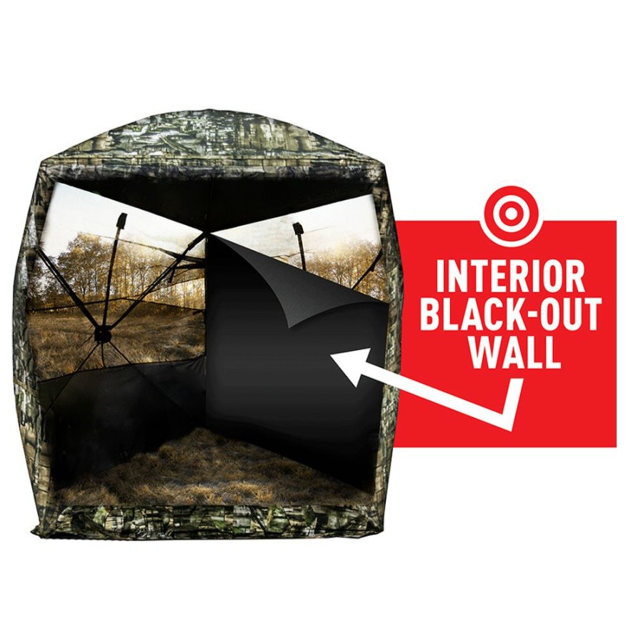 Treestands, Blinds & Accessories * | Primos Hunting Primos Ground Blind Surroundview 270 Interior Black-Out Wall 65155