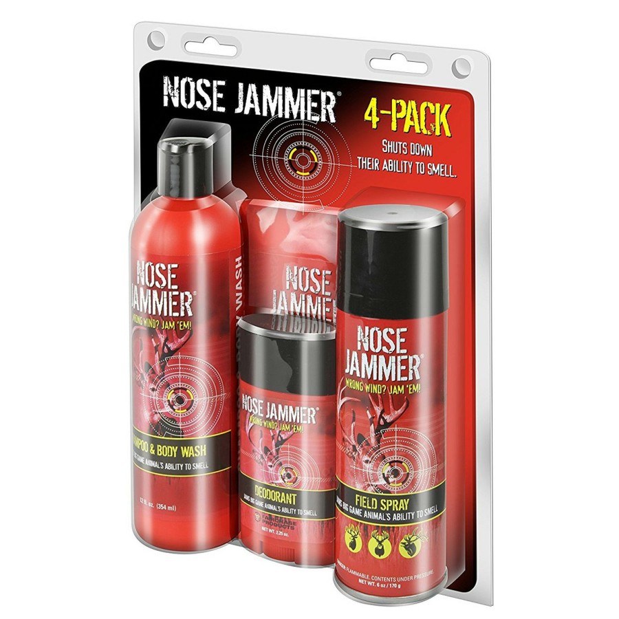 Scents & Scent Eliminators * | Nose Jammer Scent Elimination Combo Kit 4 Pack 3288