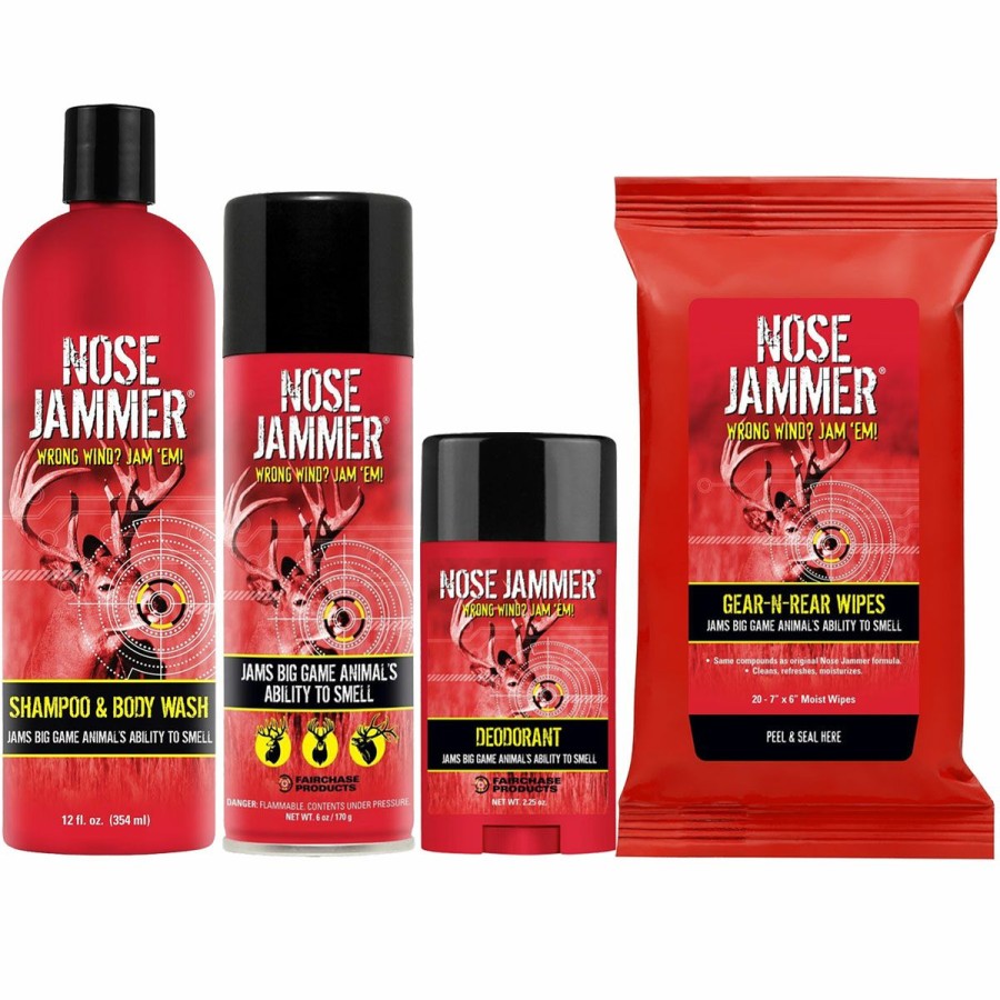 Scents & Scent Eliminators * | Nose Jammer Scent Elimination Combo Kit 4 Pack 3288