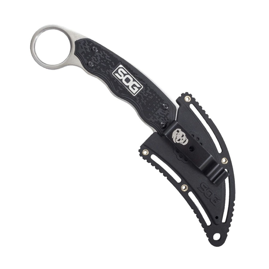 Knives & Tools * | Sog Knives & Tools Sog Knives Gambit Sheepsfoot Satin 2.58 Blade Sog-Gb1001-Cp